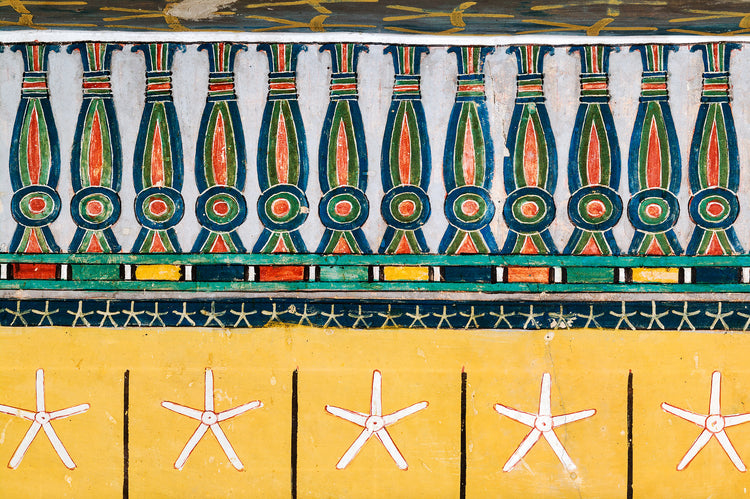 Kheker frieze & Star pattern